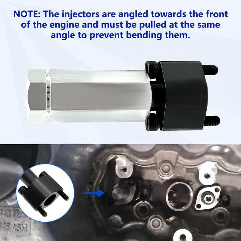 ZKTOOL Fuel Injector Removal Tool - Compatible with Vauxhall, Opel & MG Direct 1.0L 1.4L 1.5L Injection Petrol, OEM TEN00140 - Image 4